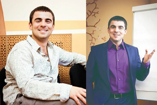 Молодой бизнесмен Вадим Трубицын: до и после работы стилиста