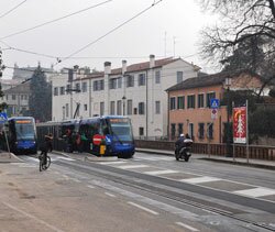 Трамваи в Падуе, Италия. Быстро, удобно, по расписанию